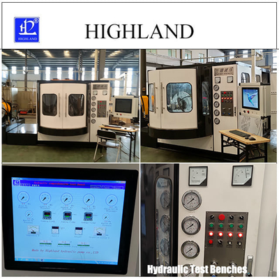 HIGHLAND Forage rotatif bancs d'essai hydrauliques 160 kW pompes et moteurs hydrauliques d'essai