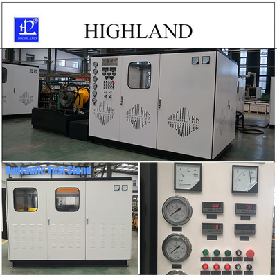 HIGHLAND Connexion de tuyauterie transparente Réglage de forage rotatif YST380 Stands d'essai hydraulique personnalisation