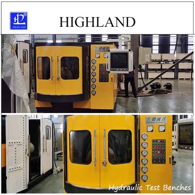 Test des pompes hydrauliques et des moteurs Essayez une machine d'essai hydraulique pour une plateforme de forage rotatif