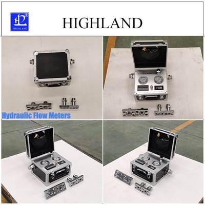 Affichage des données HIGHLAND Compteurs de débit hydrauliques Pression maximale 420 bar Pour le mélangeur de ciment