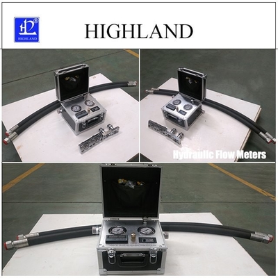 Mesure de débit hydraulique du mélangeur de ciment HIGHLAND Affichage des données du débit 400L/min