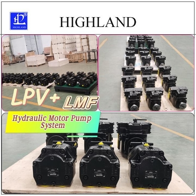 Système de pompe à moteur hydraulique LPV110 à performances supérieures: composants hydrauliques, composants de puissance, efficacité supérieure