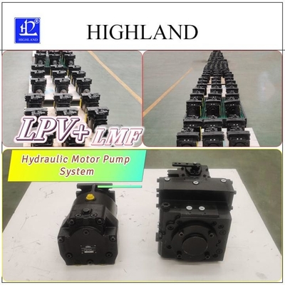 Solutions système: système de pompe à moteur hydraulique LPV90 pour un travail rapide et certification brevetée