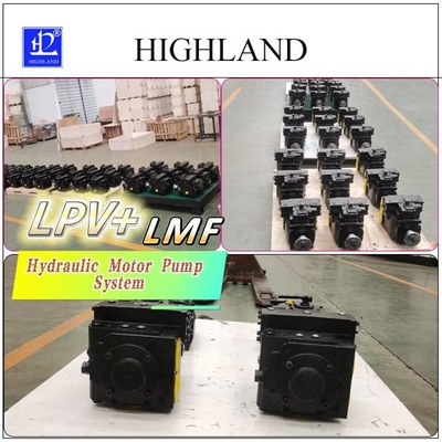 Solutions système: système de pompe à moteur hydraulique LPV90 pour un travail rapide et certification brevetée