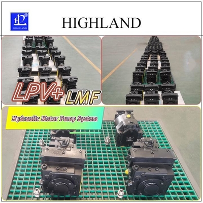 Solutions système: système de pompe à moteur hydraulique LPV90 pour un travail rapide et certification brevetée