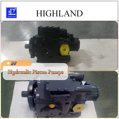 Pompes à piston axiale hydraulique haute pression de 42 MPa avec mode de commande