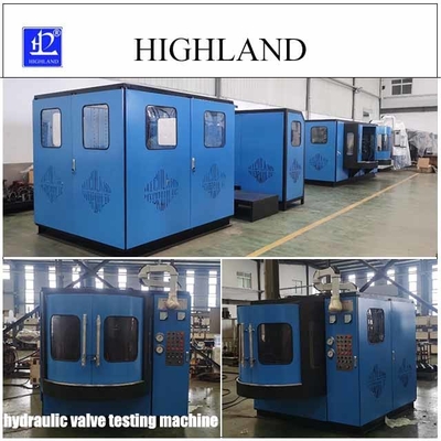 Machine d'essai de soupape hydraulique à pression de 35 MPa pour plateforme de forage rotatif avec disposition modulaire
