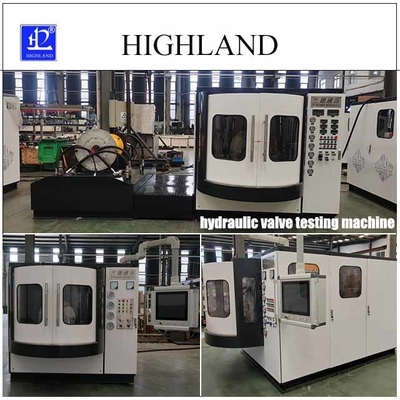 Machine d'essai de soupape hydraulique YST450 entièrement automatique avec fonction de test puissante