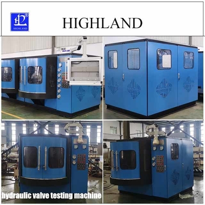 Machine d'essai de soupape hydraulique entièrement automatique avec débit de 450 L/min pour plateforme de forage rotatif