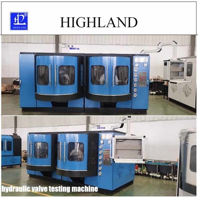 Machine d'essai de soupape hydraulique entièrement automatique avec débit de 450 L/min pour plateforme de forage rotatif