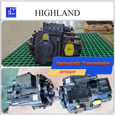 Transmission hydrostatique et huile hydraulique moyenne