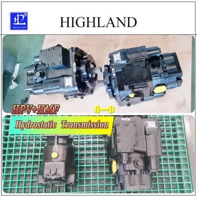 Transmission hydrostatique et huile hydraulique moyenne