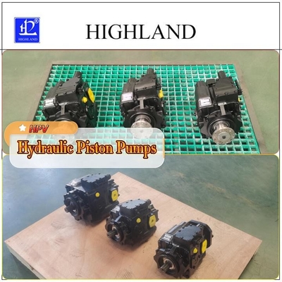 Pompes hydrauliques à piston variable à haute pression de 42 MPa pour camions mélangeurs
