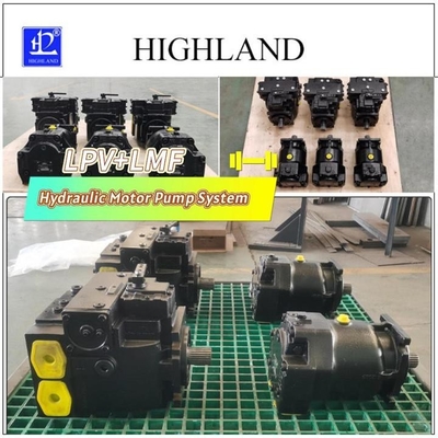 Système de pompe à moteur hydraulique de chargement manuel Haute efficacité