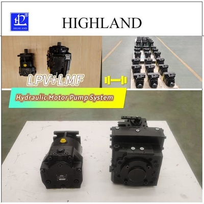 Pompe hydraulique à moteur fiable et efficace avec boîtier en contreplaqué