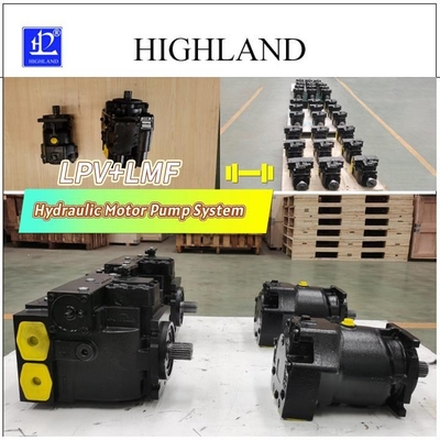 Pompe hydraulique à moteur fiable et efficace avec boîtier en contreplaqué