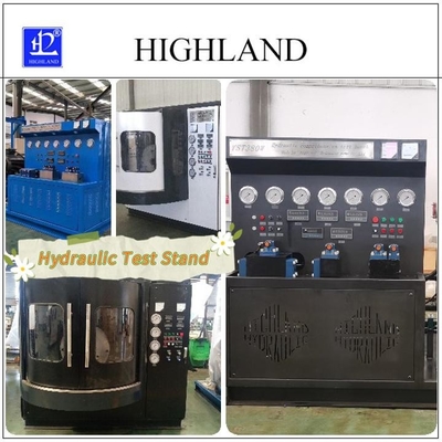 HIGHLAND Compacte structure des bancs d'essai hydrauliques conçus pour les excavateurs locaux