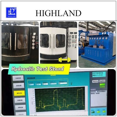 HIGHLAND Compacte structure des bancs d'essai hydrauliques conçus pour les excavateurs locaux