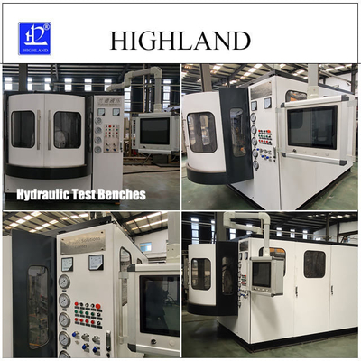 HIGHLAND Bancs d'essais hydrauliques pour mines de charbon Taux de débit 450 L/min Essai de pompes et moteurs hydrauliques
