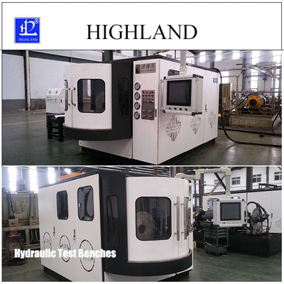 HIGHLAND Bancs d'essais hydrauliques pour mines de charbon Taux de débit 450 L/min Essai de pompes et moteurs hydrauliques
