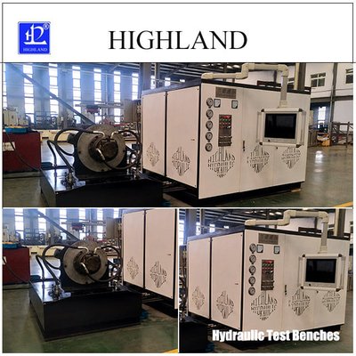 Machine d'essai hydraulique de navire personnalisée Taux de débit 500 L/min Equipement d'essai HIGHLAND
