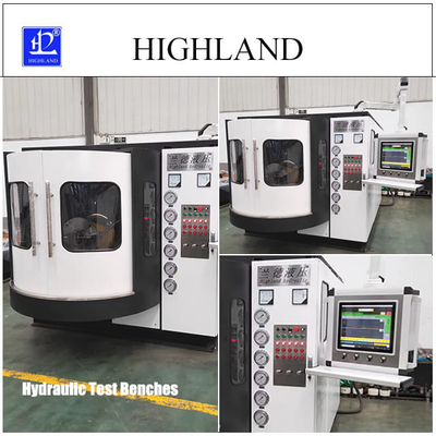Machine d'essai hydraulique de navire personnalisée Taux de débit 500 L/min Equipement d'essai HIGHLAND