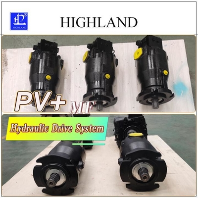 Système de transmission hydraulique en fonte testé et emballé dans un boîtier en contreplaqué
