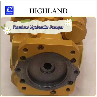 Pompes hydrauliques tandem de conception personnalisée pour une large gamme de déplacements