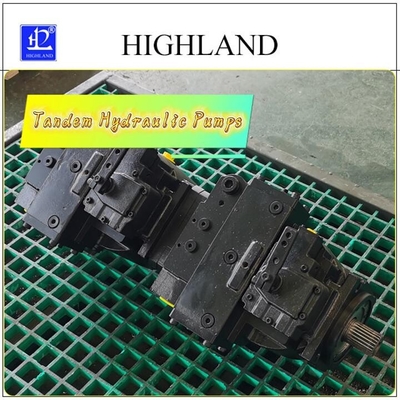 Pompes hydrauliques en tandem à déplacement variable pour équipements mobiles