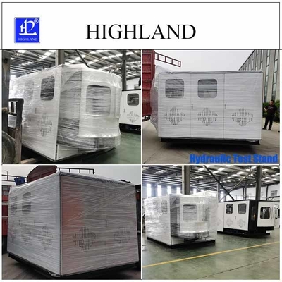 Test hydraulique HIGHLAND 42 Mpa Précipitation caractéristique brevetée