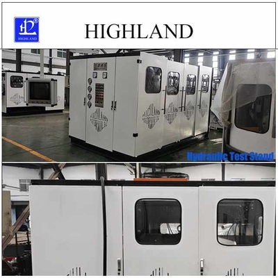 Test hydraulique HIGHLAND 42 Mpa Précipitation caractéristique brevetée