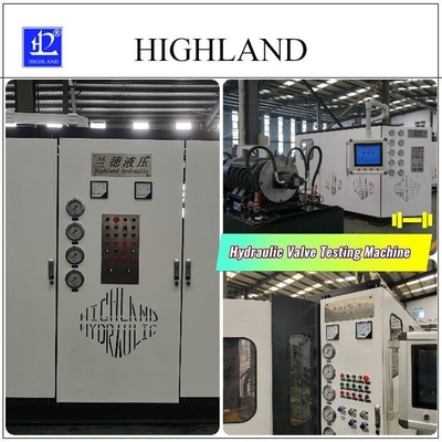 HIGHLAND Machine d'essai de soupape hydraulique personnalisée