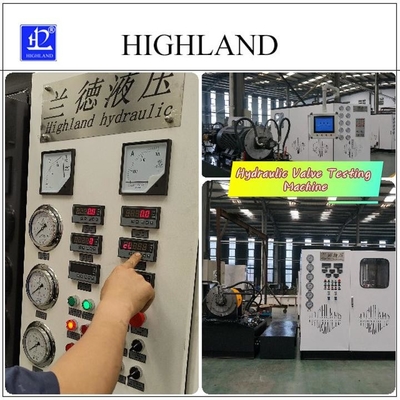 HIGHLAND Machine d'essai de soupape hydraulique personnalisée