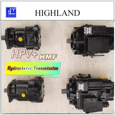 Transmission hydrostatique efficace pour les composants du système hydraulique