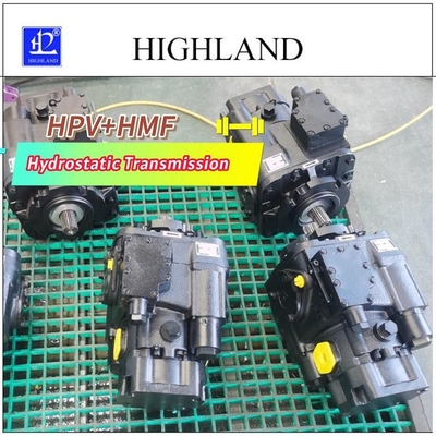 Mode d'entraînement hydraulique Solution de transmission hydrostatique pour une efficacité accrue
