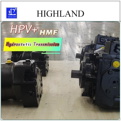 Mode d'entraînement hydraulique Solution de transmission hydrostatique pour une efficacité accrue