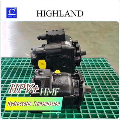 Mode d'entraînement hydraulique Solution de transmission hydrostatique pour une efficacité accrue