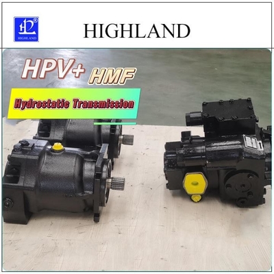 Réglage de la transmission hydrostatique du moissonneur