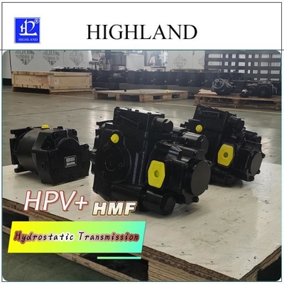 Chargeur souterrain Transmission hydrostatique