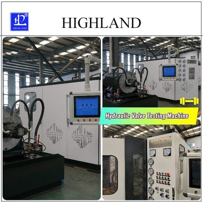 Machine d'essai de soupape hydraulique à structure compacte pour applications industrielles