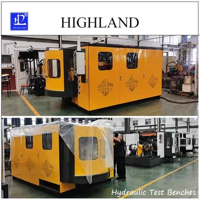 Bancs d'essai hydrauliques HIGHLAND de 250 kW de puissance et de 500 L/min de débit