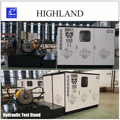 Test hydraulique de la machine de test à haute pression YST380 par la marque HIGHLAND Design