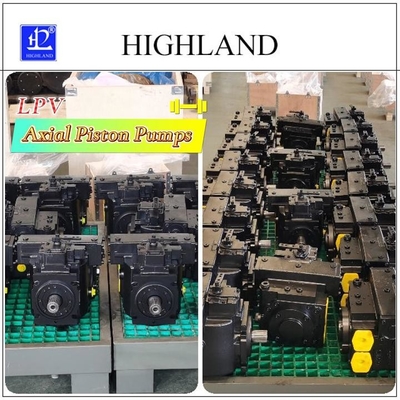 Pompes à piston hydraulique Highland avec structure axiale de piston à déplacement variable