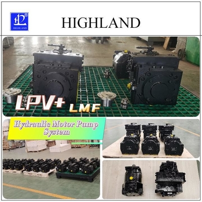 Pompes à pistons axiaux hydrauliques LPV90 LMF90 pour transmissions hydrostatiques en boucle fermée
