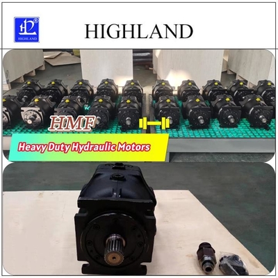 Production d'acier de précision HMF90 moteurs hydrauliques boîtier en fonte couple élevé