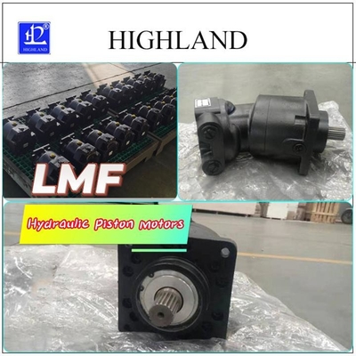 Moteur à piston hydraulique LMF30 avec boîtier en fonte et certificat de brevet