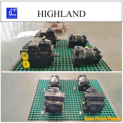 Pompes à pistons hydrauliques avec boîtier en contreplaqué et boucle fermée
