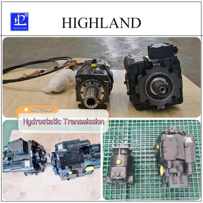 Système de pompe hydraulique à moteur avec fonte et composants hydrauliques