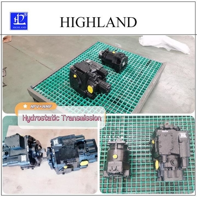 Système de pompe hydraulique à moteur avec fonte et composants hydrauliques