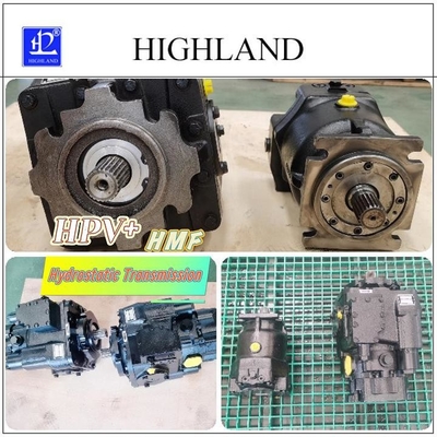 Pompes hydrauliques à moteur à puissance continue de 176 kW avec un déplacement maximal de 130 ml/R